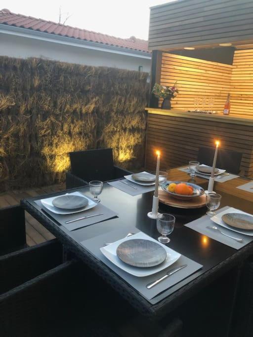 Ravissante Maison 3* Avec Jacuzzi Proche Lac Biscarrosse Buitenkant foto